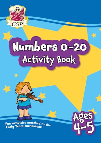 Stock image for Numbers 0-20 Activity Book for Ages 4-5 (Reception) (CGP Reception Activity Books and Cards) for sale by WorldofBooks