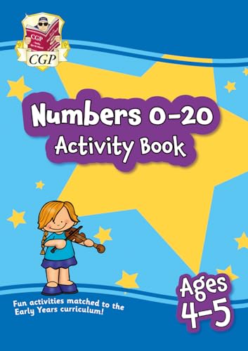 9781789088359: New Numbers 0-20 Activity Book for Ages 4-5 (Reception) (CGP Reception)