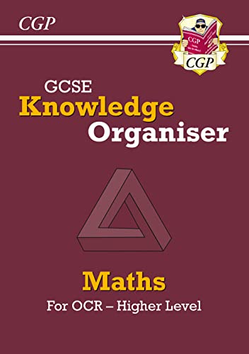 Beispielbild fr GCSE Maths OCR Knowledge Organiser - Higher: Perfect for the 2024 and 2025 Exams (CGP OCR GCSE Maths) zum Verkauf von WorldofBooks
