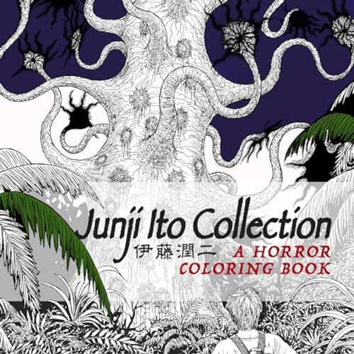 9781789099720: Junji Ito Collection: A Horror Coloring Book
