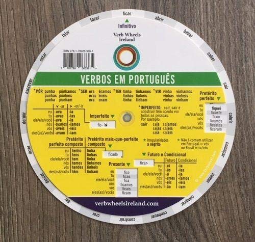 Imagen de archivo de Portuguese Irregular Pocket Verb Wheel - Verbos em Portugues a la venta por Verb Wheels Ireland