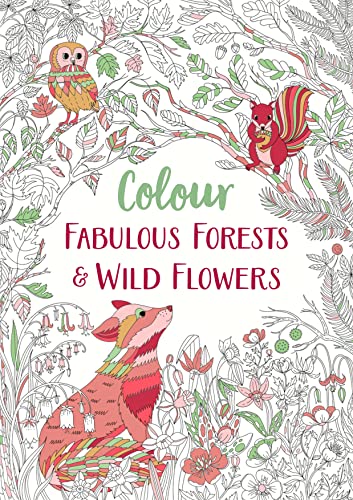 Stock image for Fabulous Forests and Wild Flowers: An Anti-Stress Colouring Book (Colour Yourself Calm) for sale by WorldofBooks