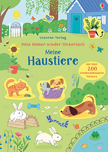 Beispielbild fr Mein ImmerwiederStickerbuch Meine Haustiere zum Verkauf von PBShop.store US