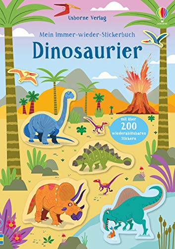 Beispielbild fr Mein ImmerwiederStickerbuch Dinosaurier zum Verkauf von PBShop.store US