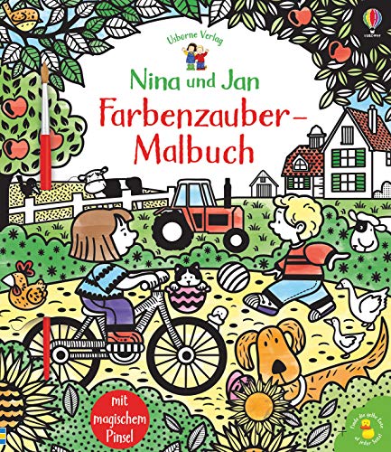 Beispielbild fr Nina und Jan - Farbenzauber-Malbuch zum Verkauf von Revaluation Books