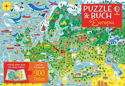 Beispielbild fr Puzzle & Buch: Europa zum Verkauf von medimops