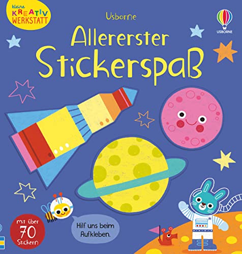 Stock image for Kleine Kreativ-Werkstatt: Allererster Stickerspa: mit ber 70 Stickern for sale by Revaluation Books