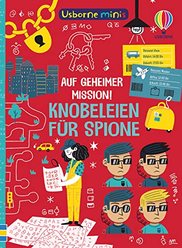Stock image for Usborne Minis: Auf geheimer Mission! Knobeleien fr Spione for sale by medimops