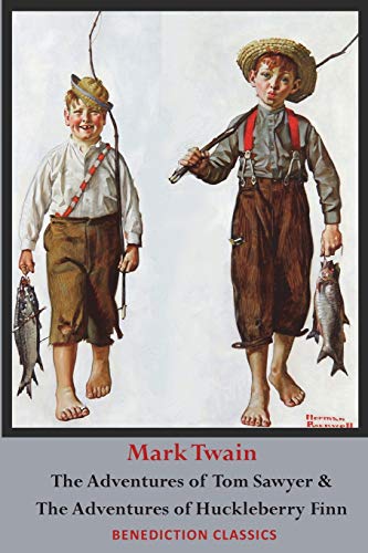 Beispielbild fr The Adventures of Tom Sawyer AND The Adventures of Huckleberry Finn (Unabridged. Complete with all original illustrations) zum Verkauf von Bookmonger.Ltd