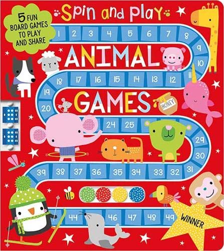 Imagen de archivo de Animal Games (Spin and Play) a la venta por WorldofBooks