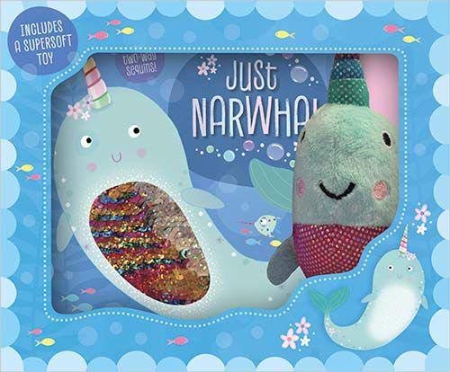 9781789472127: Just Narwhal Book & Plush Boxset