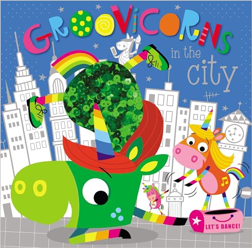 Stock image for Groovicorns in the City (Two-way Sequin Picture Books) for sale by ZBK Books