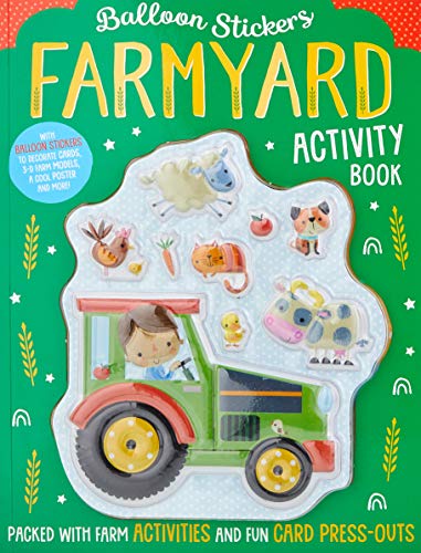 Beispielbild fr Balloon Stickers Farmyard Activity Book zum Verkauf von WorldofBooks
