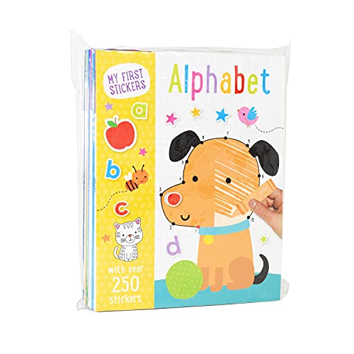 Beispielbild fr My First Stickers 10 Activity Books Collection (Alphabet, Creepy Crawlies, Dinosaurs, Ocean Life, Pets, Seasons, Space, Things That Go, Wild Animals, Woodland Creatures) zum Verkauf von WorldofBooks