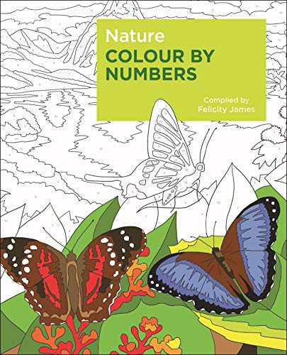 9781789500523: Nature Colour by Numbers (Arcturus Colour by Numbers Collection)
