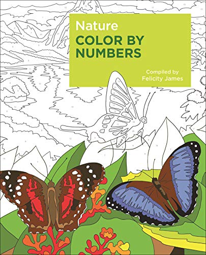 Stock image for Nature Color by Numbers (Arcturus Color by Numbers Collection) for sale by Book Outpost