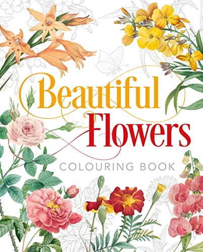 Stock image for Beautiful Flowers Colouring Book for sale by Bahamut Media