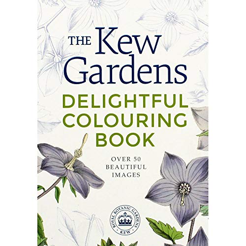 Stock image for The Kew Gardens Delightful Colouring Book (Kew Gardens Arts & Activities, 9) for sale by WorldofBooks