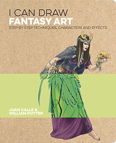 Beispielbild fr I Can Draw Fantasy Art: Step by step techniques, characters and effects (I Can Draw, 1) zum Verkauf von WorldofBooks
