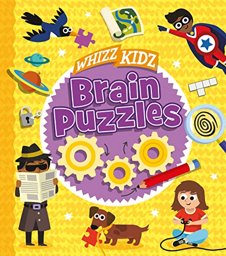 Imagen de archivo de Whizz Kidz: Brain Puzzles (Whizz Kidz 32pp) a la venta por WorldofBooks