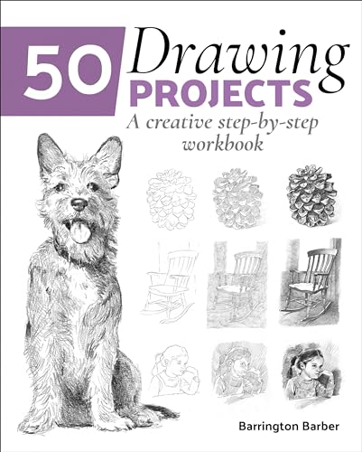 9781789504842: 50 Drawing Projects: A Creative Step-by-Step Workbook