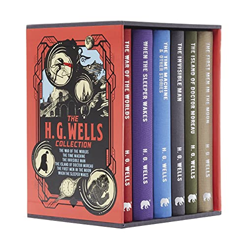 Stock image for The H. G. Wells Collection: Deluxe 6-Book Hardcover Boxed Set (Arcturus Collectors Classics, 8) for sale by Book Outpost