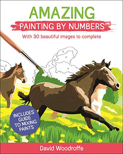 Beispielbild fr Amazing Painting by Numbers: With 30 Beautiful Images to Complete. Includes Guide to Mixing Paints (Arcturus Painting by Numbers) zum Verkauf von WorldofBooks