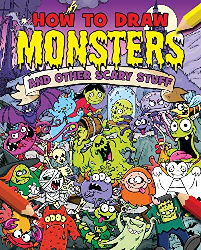 Beispielbild fr How to Draw Monsters and Other Scary Stuff zum Verkauf von WorldofBooks