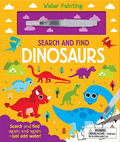 Beispielbild fr Search and Find Dinosaurs (Water Painting Search and Find) zum Verkauf von Hawking Books