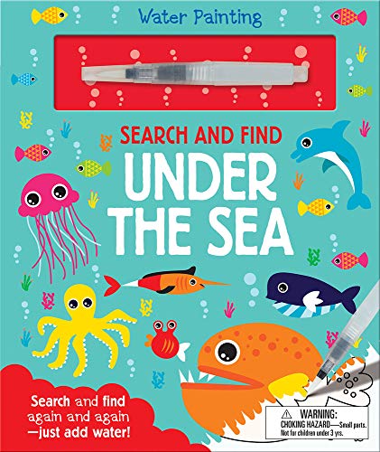 9781789583236: Search and Find Under the Sea (Water Painting Search and Find)