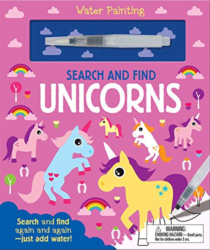 Beispielbild fr Search and Find Unicorns (Water Painting Search and Find) zum Verkauf von BooksRun