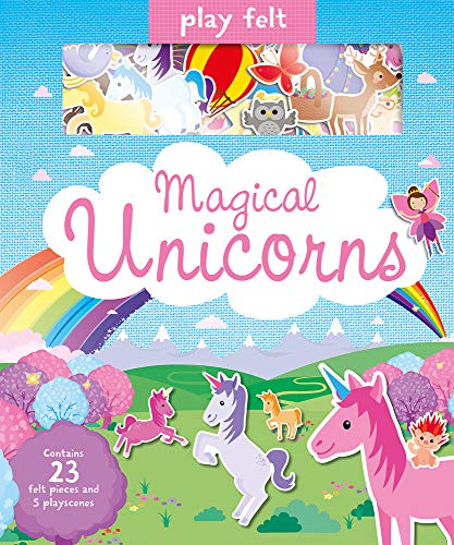 Imagen de archivo de Play Felt Magical Unicorns (Soft Felt Play Books) a la venta por HPB-Emerald