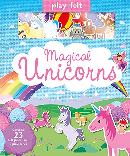 Stock image for Play Felt Magical Unicorns (Soft Felt Play Books) for sale by HPB-Emerald