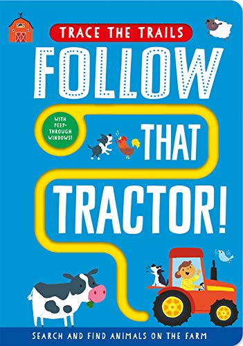 Stock image for Follow That Tractor! (Trace the Trails) for sale by WorldofBooks