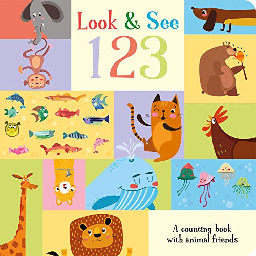 Beispielbild fr Look & See 123 (Animal Friends Concept Board Books) zum Verkauf von WorldofBooks