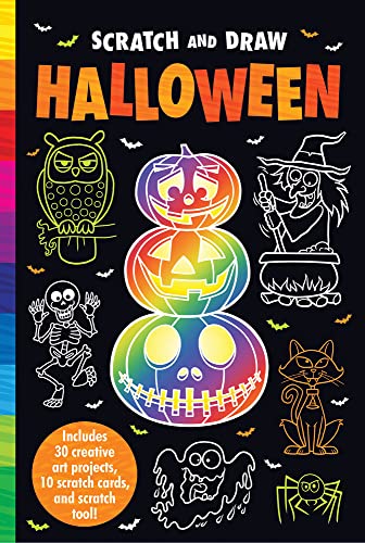 Beispielbild fr Scratch and Draw Halloween (Scratch and Draw Card Wallet Format) zum Verkauf von Half Price Books Inc.
