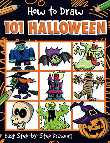 9781789588361: How to Draw 101 Halloween