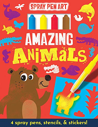 Stock image for Amazing Animals (Spray Pen Art) for sale by GF Books, Inc.