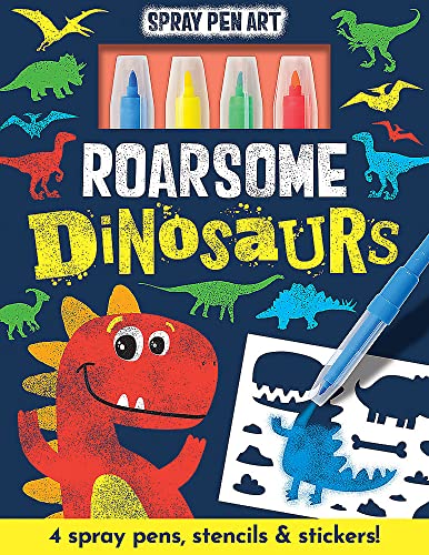 Stock image for Roarsome Dinosaurs: 1 (Spray Pen Art) for sale by WorldofBooks