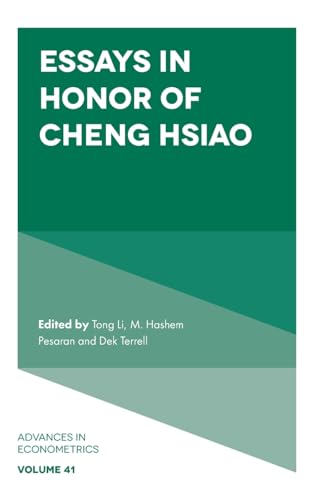 Imagen de archivo de Essays in Honor of Cheng Hsiao a la venta por Blackwell's