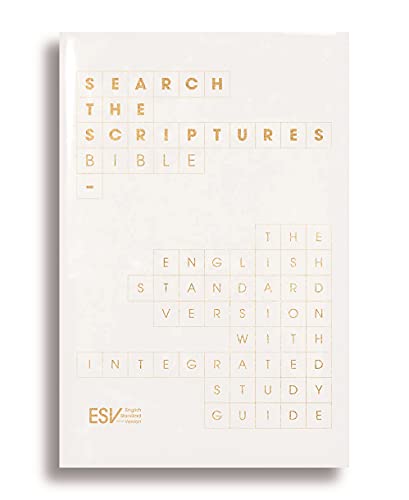 9781789743005: ESV Search the Scriptures Bible: The English Standard Version Bible with integrated study guide