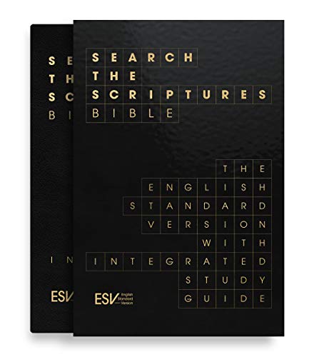 9781789743012: ESV Search the Scriptures Bible: The English Standard Version Bible with integrated study guide