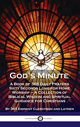 Stock image for God's Minute: A Book of 365 Daily Prayers Sixty Seconds Long for Home Worship - A Collection of Biblical Wisdom and Spiritual Guidan for sale by GreatBookPrices