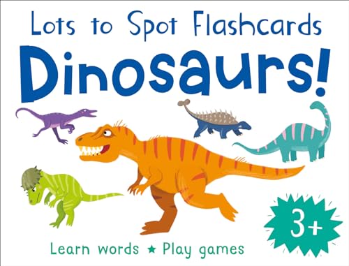 Stock image for Lots To Spot Flashcards Dinosaurs for sale by HPB Inc.