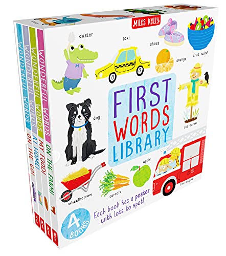 9781789893519: First Words Library Slipcases (Wonderful Words)