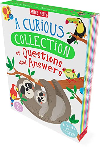 9781789893533: A Curious Collection of Questions and Answers - Box Set with 8 books & Poster – Great Gift for Curious Kids (Curious Question & Answers)