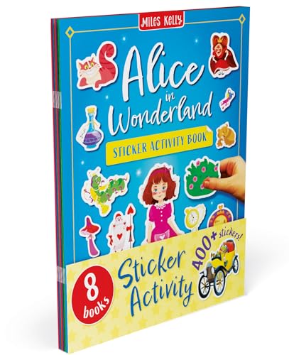 Stock image for Sticker Book Classic 8-Pack: Contains Alice in Wonderland, Black Beauty, The Jungle Book, Peter Pan, The Secret Garden, Treasure Island, The Wind in the Willows, The Wizard of Oz and over 400 Stickers for sale by WorldofBooks
