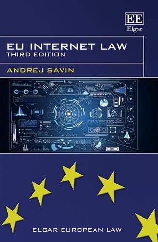 9781789908565: EU Internet Law (Elgar European Law series)