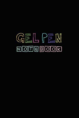 Stock image for Gel Pen Notebook: Black Paper Journal for Drawing Doodling and Writing for sale by SecondSale