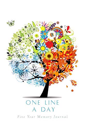 

One Line A Day: Five Year Memory Journal: Four Seasons Tree